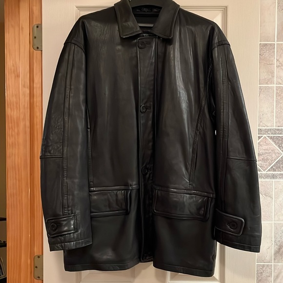 Kenneth Cole Men’s Leather Jacket